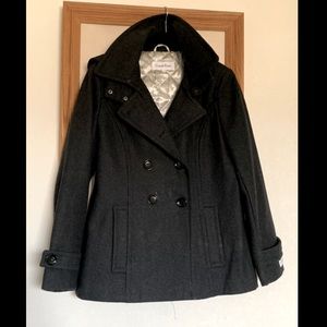 NBW Calvin Klein double breasted pea coat